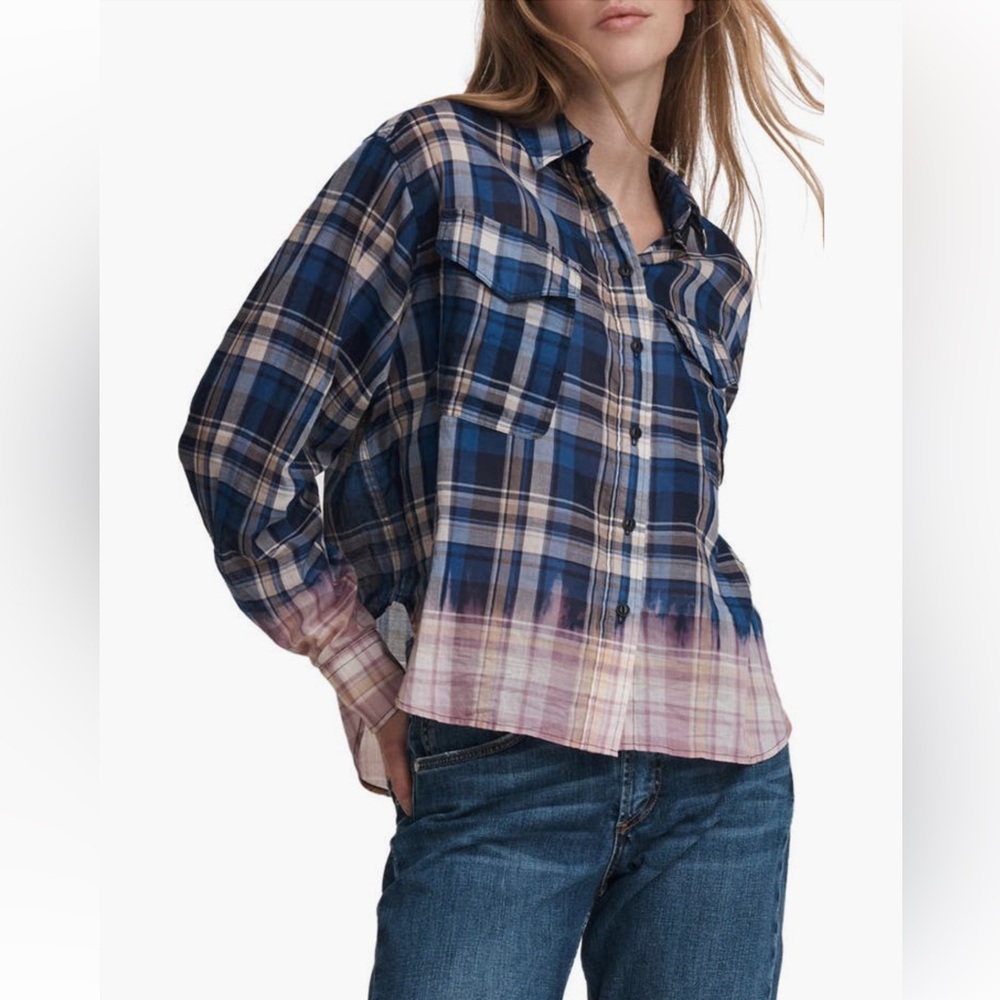 🌀rag & bone women’s Florian Plaid Shirt